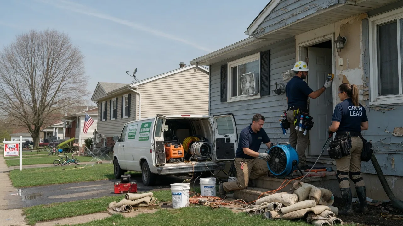 Flood Cleanup in Schaefferstown, PA near me